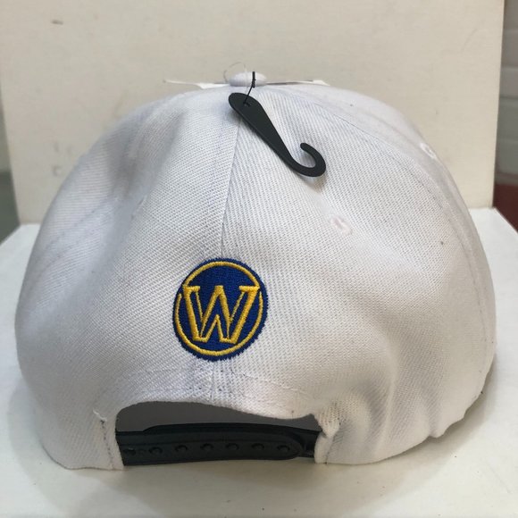 Golden State Warriors Men's Ultra Game Snapback Cap White One Size Fits Most NWT - Picture 5 of 12
